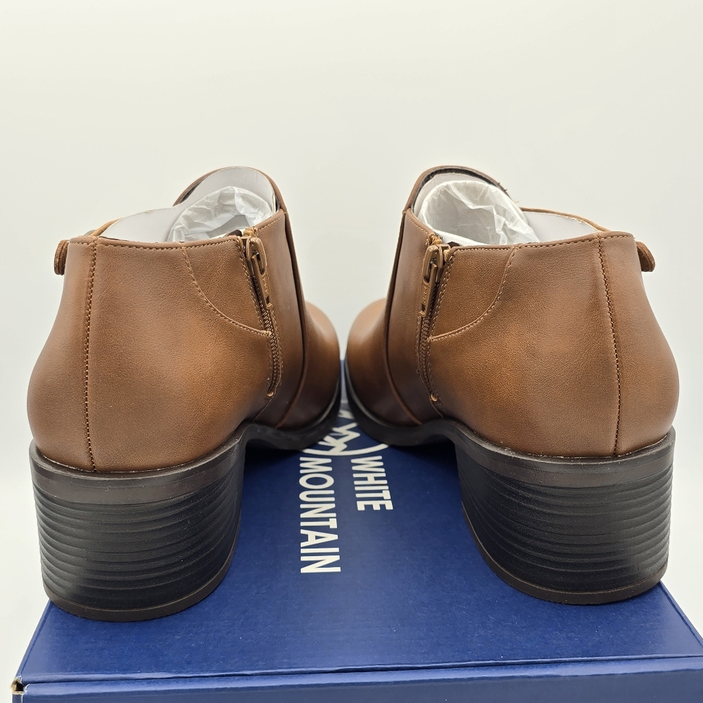 NIB White Mountain Cuisine Shooties/Booties, Brown, Women's 9.5M - Picture 6 of 16